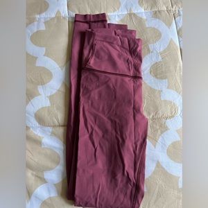 Lululemon wunder under 28 inch leggings